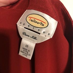 Talbots Tops - Talbots Petite Pure Silk Blouse Talbots Tops - Talbots Petite Pure Silk Blouse
